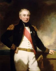 Admirał Sir Robert Stopford (1768-1847), początek do połowy XIX wieku (olej na płótnie)