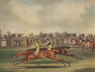 „Sir Joshua bijący skurwysyna w Newmarket”, c1816, 1929