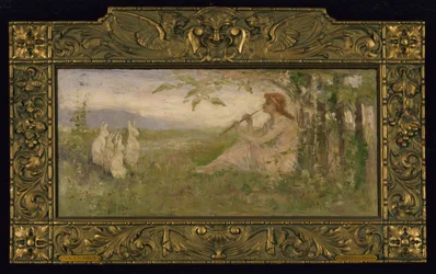 Dziewczyna z królikami, 1886.
