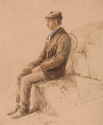 Człowiek z osłem , 13 czerwca 1851 r