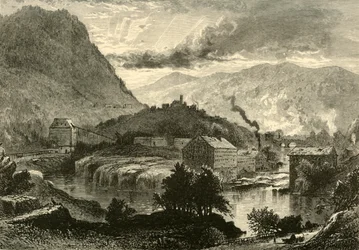 „Małe wodospady”, 1874.