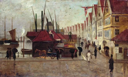Nabrzeże w Bergen