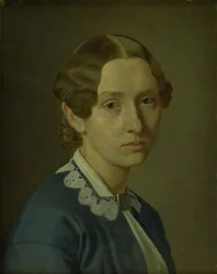 Thomasine Ludvigne Vermehren, z domu Grüner, żona artysty