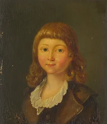 Portret młodego chłopca