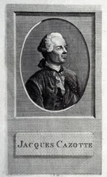 Portret autora Jacques Cazotte 1720-1792