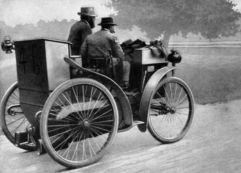 1895: francuski przemysłowiec Edouard Michelin (1859-1940) zespół „l