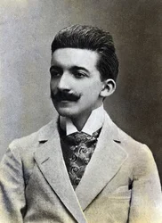 Portret Pierre Louisa dit Louys (1870-1925), francuskiego pisarza.