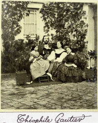 Portret Teofila Gautiera (1811 - 1872) w rodzinie.