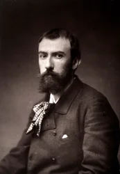 Artysta Henri Lerolle sportretowany z okazji Salonu Paryskiego w 1885 r.