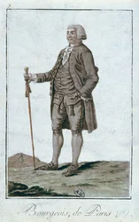 Burżua z Paryża, 1787