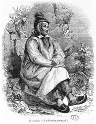 Rolnik z Normandii, ok. 1840 r.