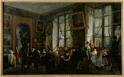 Rysunek kobiety, ok. 1810 r., ok. 1810 r. (olej na płótnie)