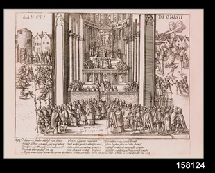 Wyrzeczenie Henryka IV (1553-1610) w St. Denis 15 lipca 1593 r.