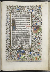 Dodaj Ms 18850 f.285r Book of Hours (The Bedford Hours) c.1410-30 (tusz, kolor i złoto na welinie)