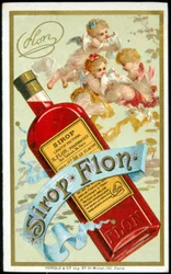 Karta reklamowa „Syrop Flon”. sd. 19 wiek.