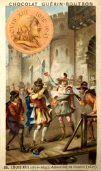 Chromolitografia reklamowa czekoladek Guérin Boutron (chromolitografia)