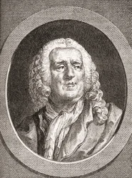 Alexis Piron, 1689 1773. Francuski epigramatyk i dramaturg. Z Les Heures Libres opublikowanego w 1908 roku.