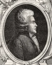 Augustin Bernard Francois Legoazre de Kervelegan, z „Histoire de la Revolution Francaise” Louisa Blanca (1811-82)