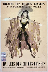 Balet Champs Elysées - plakat