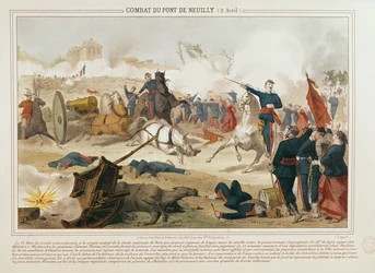 Bitwa pod Pont de Neuilly, 2 kwietnia 1871 r