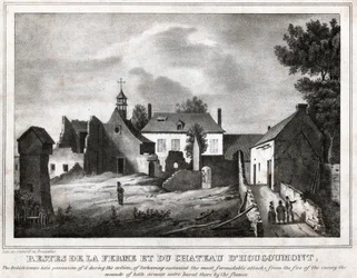 Bitwa pod Waterloo. (grafika, ok. 1830)