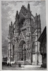 Katedra w Beauvais - grawer