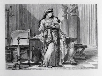 Berenice, ilustracja do Berenice autorstwa Jeana Racine