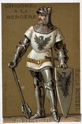 Bertrand du Guesclin (Duguesclin) (w. 1320-1380). Konstabl Francji
