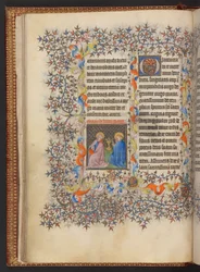 Księga godzin, dodaj MS 32454 f.14v, Francja