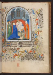Księga godzin, dodaj MS 32454 f.38r, Francja