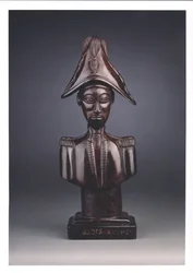 Popiersie Jean-Jacques Dessalines (c.1758-1806) (drewno)