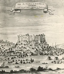 Zamek i miasto Chinon