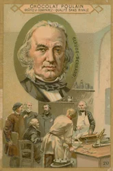 Claude Bernard, karta handlowa Chocolat Poulain