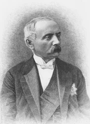 Clovis, książę Hohenlohe (grawerowanie)