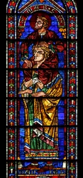 Daniel ze św. Markiem na ramionach (w122)