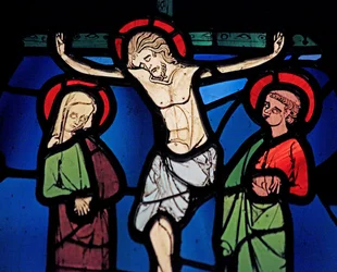 Przedstawiający Ukrzyżowanie, ex Ste Chapelle