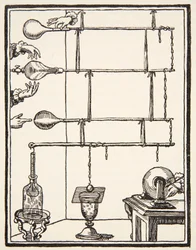 Descarges electriques dan lai rarefie, 1753, kopia Borisa Mestchersky
