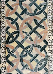 Fragment chodnika z Chapelle de la Vierge (kamień)