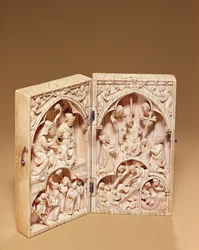 Dyptyk z Koronacją Marii i Sądem Ostatecznym, ok. 1260-70