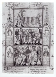 Niezgodni muzycy z „Historii Fauvel” Gervais du Bus