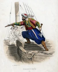 Dragut, „Pirat” Imperium Osmańskiego (kolor lito)