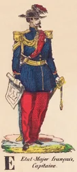 E: francuski personel, kapitanie