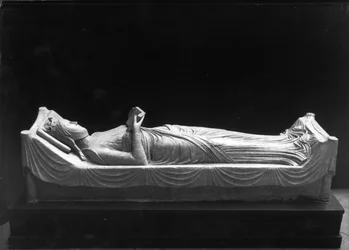 Wizerunek Eleonory Akwitanii (ok.1122-1204) królowej Francji, a następnie Anglii