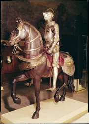 Zbroja jeździecka Franciszka I (1494-1547) (żelazo)