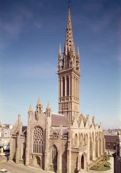 Widok zewnętrzny Chapelle du Kreisker, XIV-XV w.