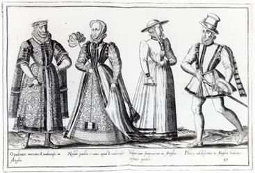 Moda w okresie Tudorów (grafika)