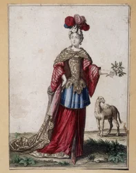 Kobiecy kostium baletowy - grawer