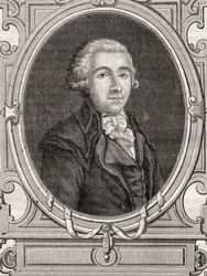 Francois Nicolas Leonard Buzot, z „Histoire de la Revolution Francaise” Louisa Blanca (1811-82)