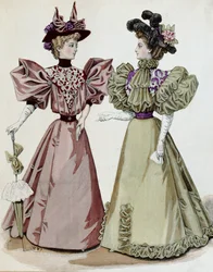 Moda francuska, 1895