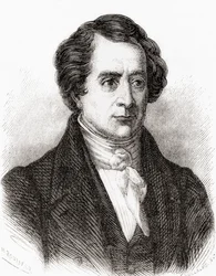 Francuski matematyk Dominique Francois Jean Arago, vel Francois Arago, z Les Merveilles de la Science, wyd. 1870